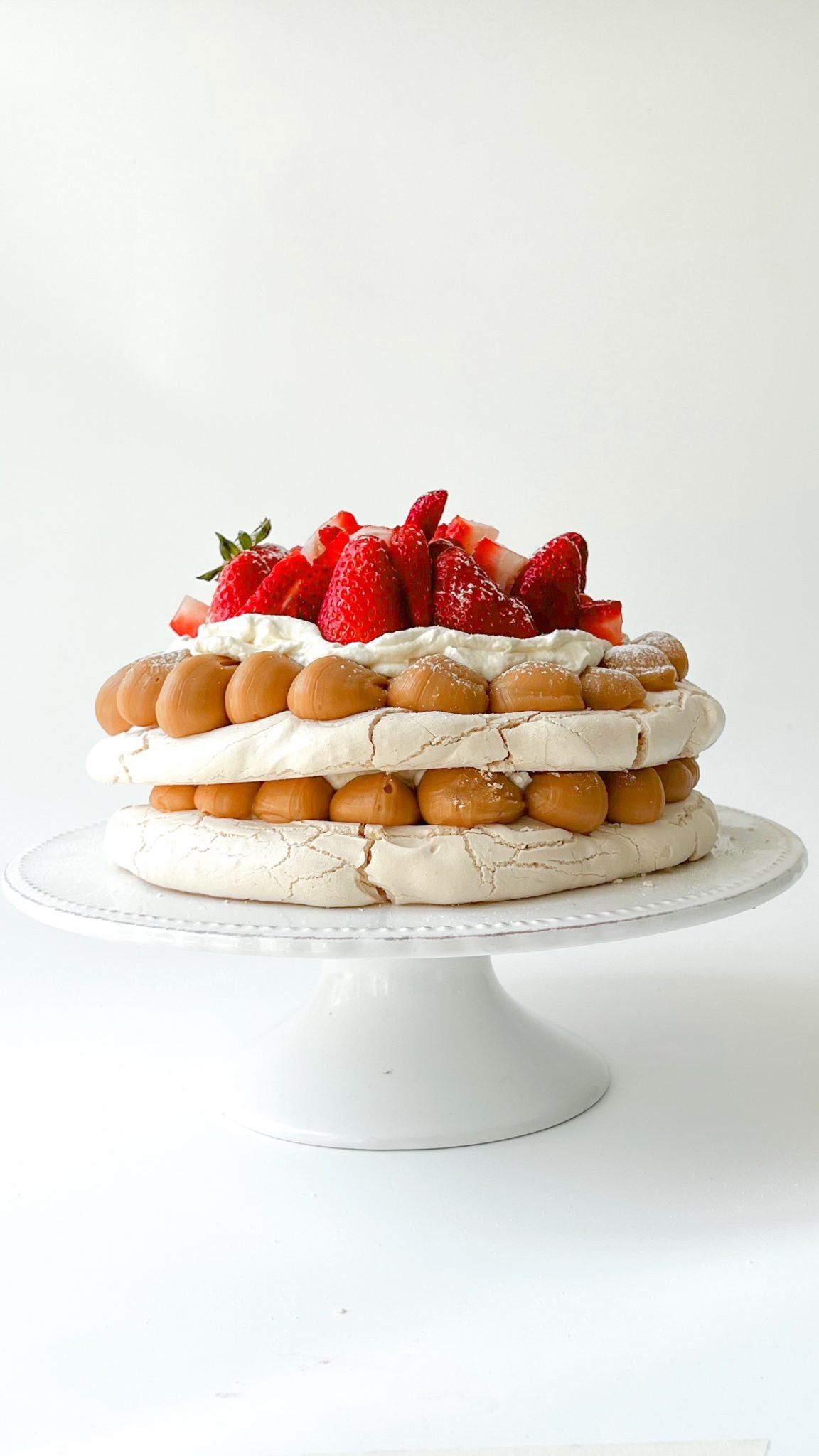 Merengón con Frutillas