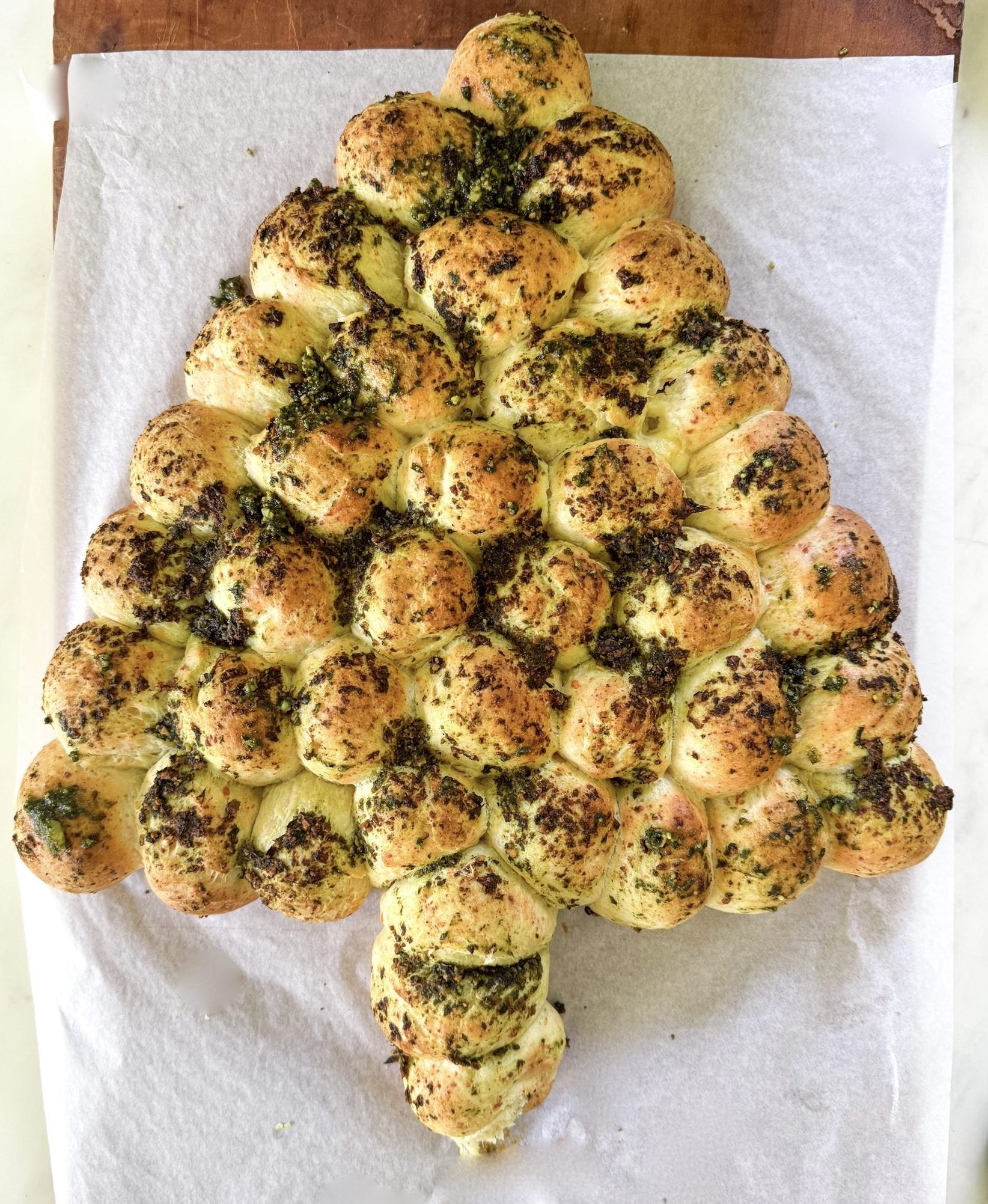 Pino Navideño al Pesto