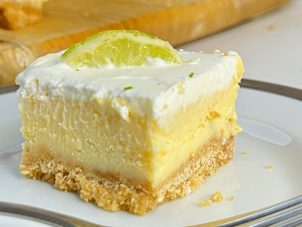 Cuadraditos de Key Lime Pie