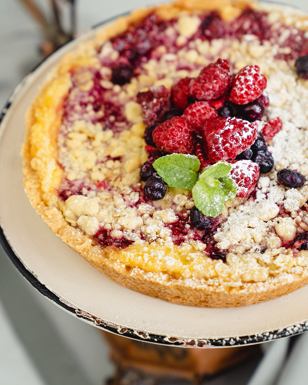 Tarta Berry Streusel