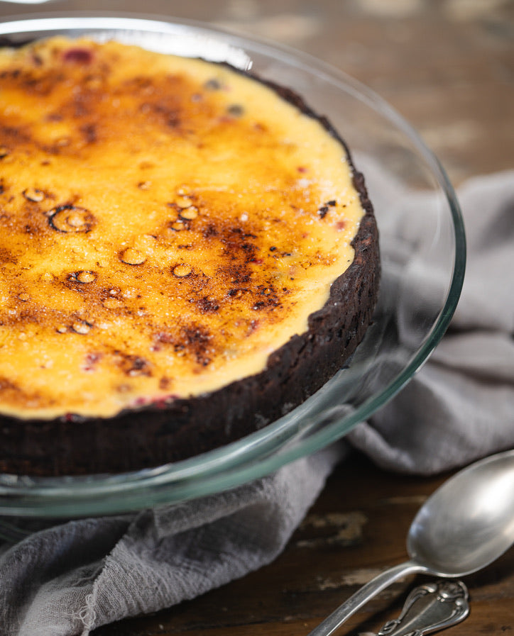 Tarta de Chocolate Crème Brûlée