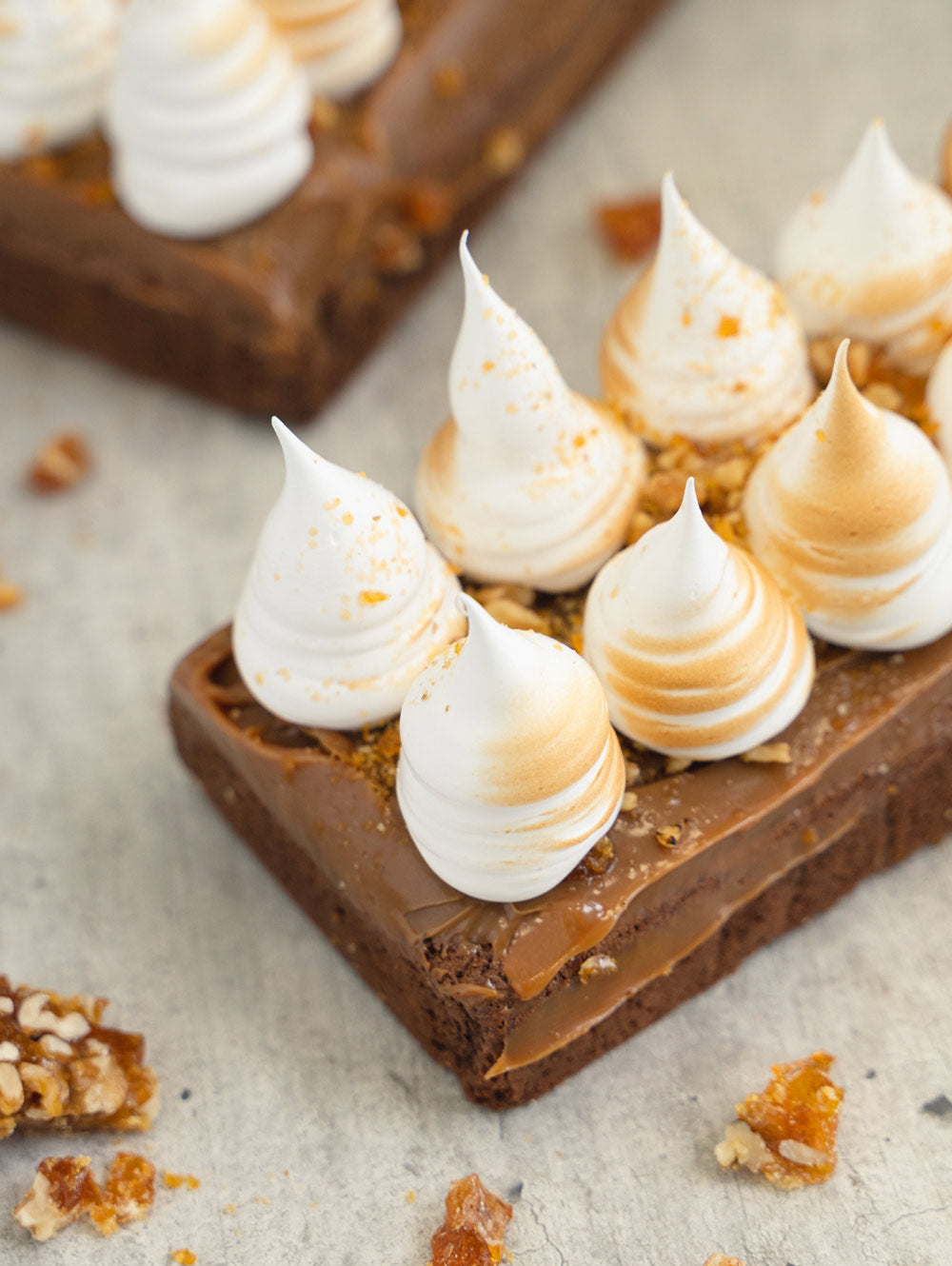 Brownie Pralinee de Nuez