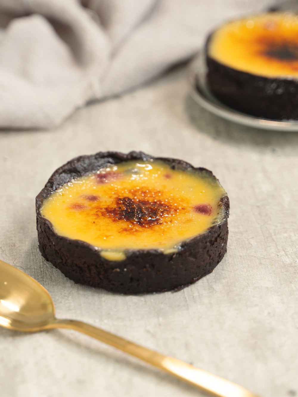 Tarta de Chocolate Creme Brulee