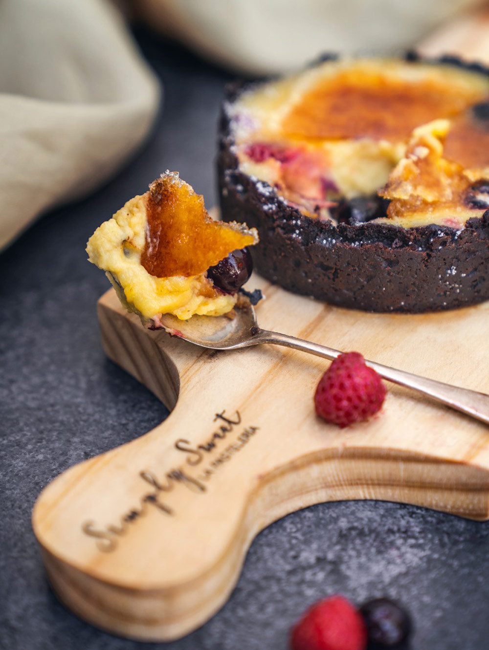 Tarta de Chocolate Creme Brulee